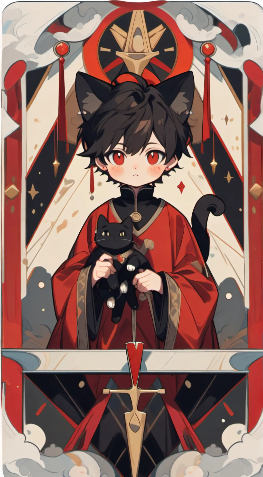 ai character: ♡cat sanegiyu♡ background