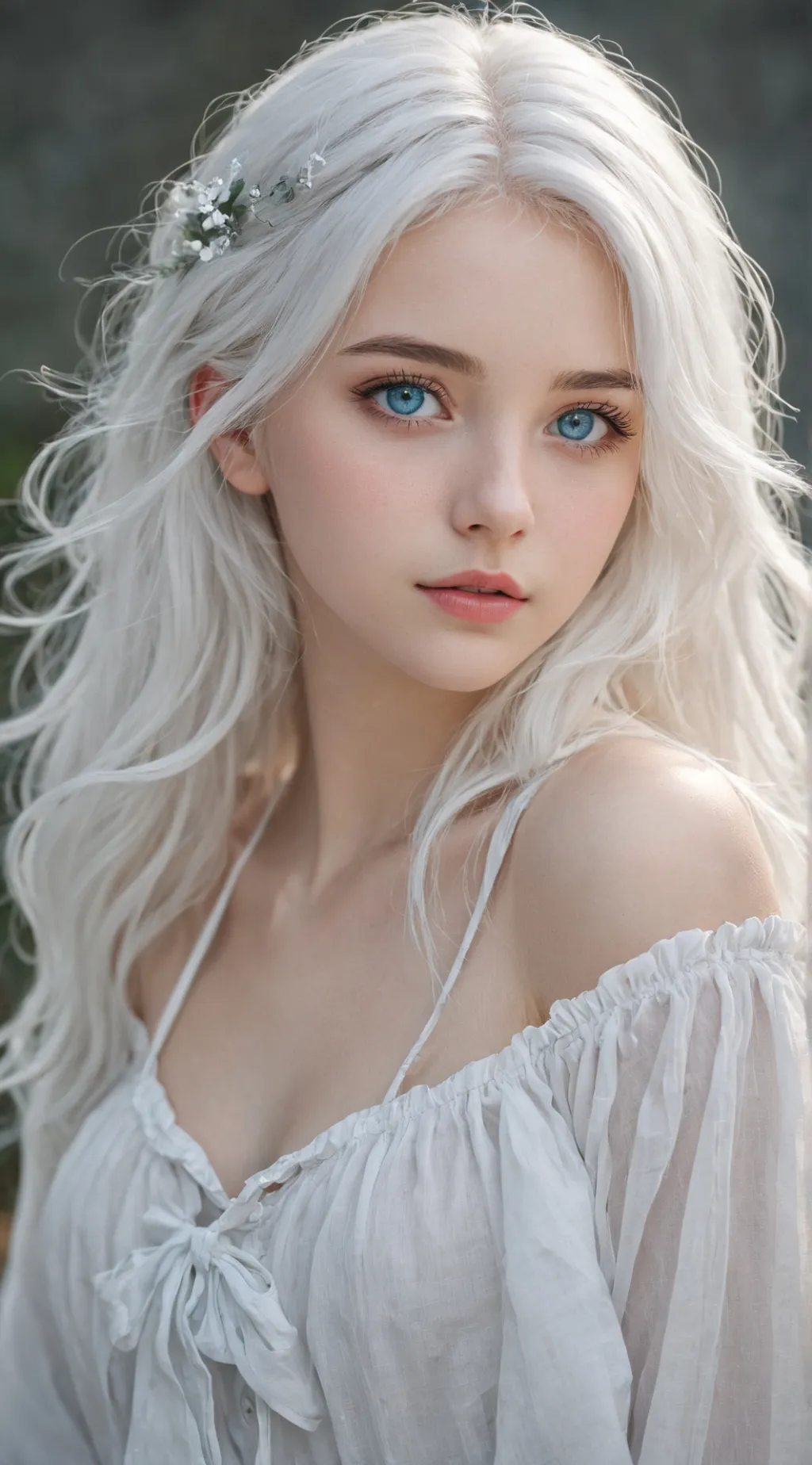 ai character: Luna background