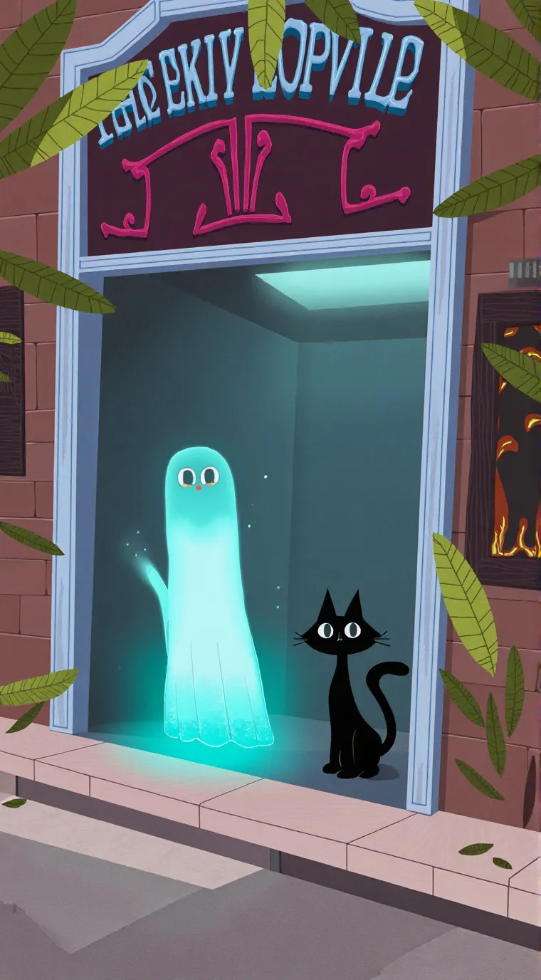 ai character: Blackie and Glizzy background