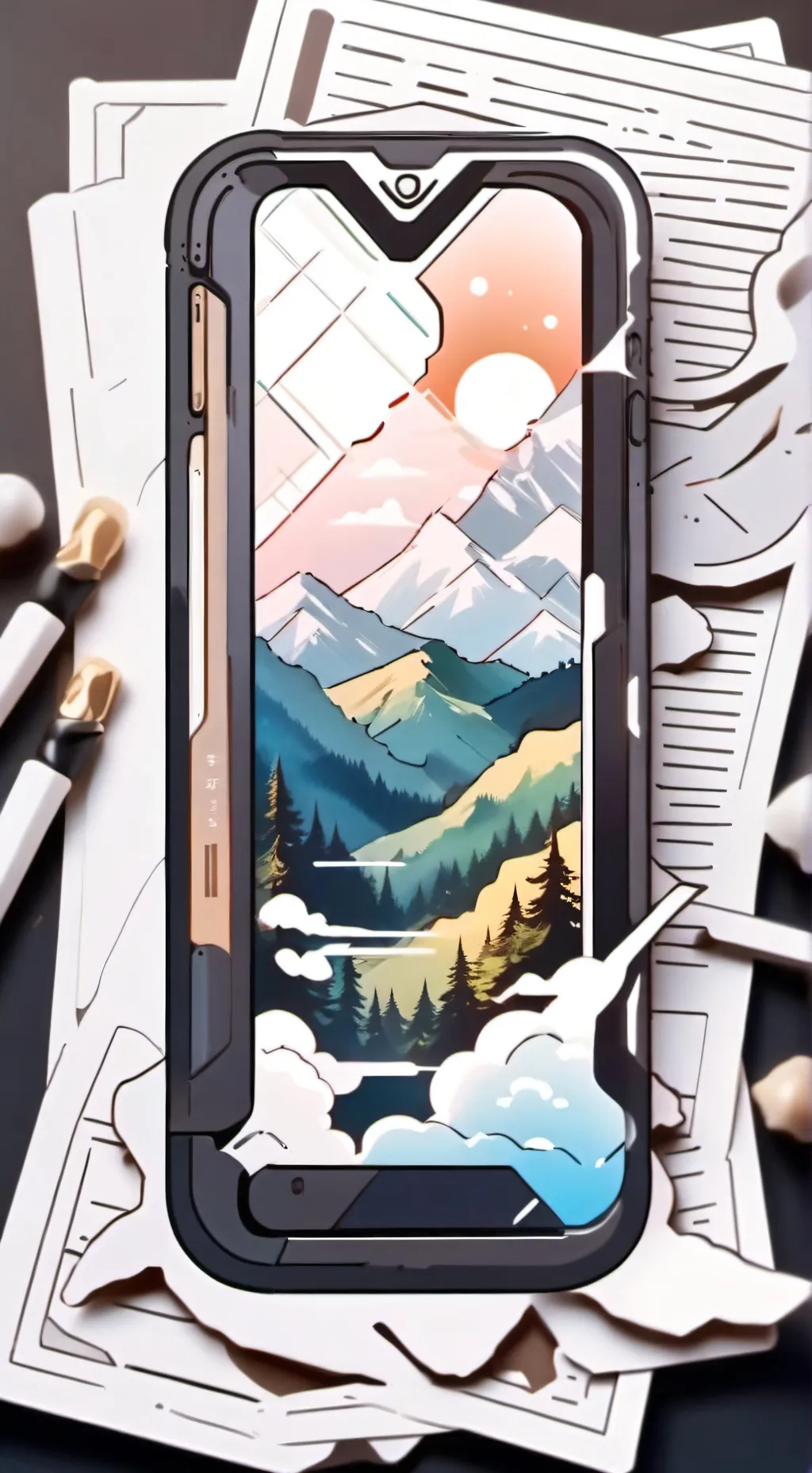 ai character: HH Group chat✨📱 background