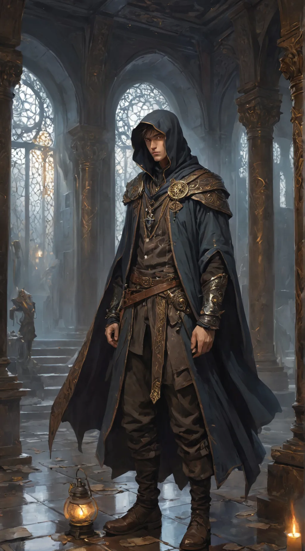 ai character: Lucian background