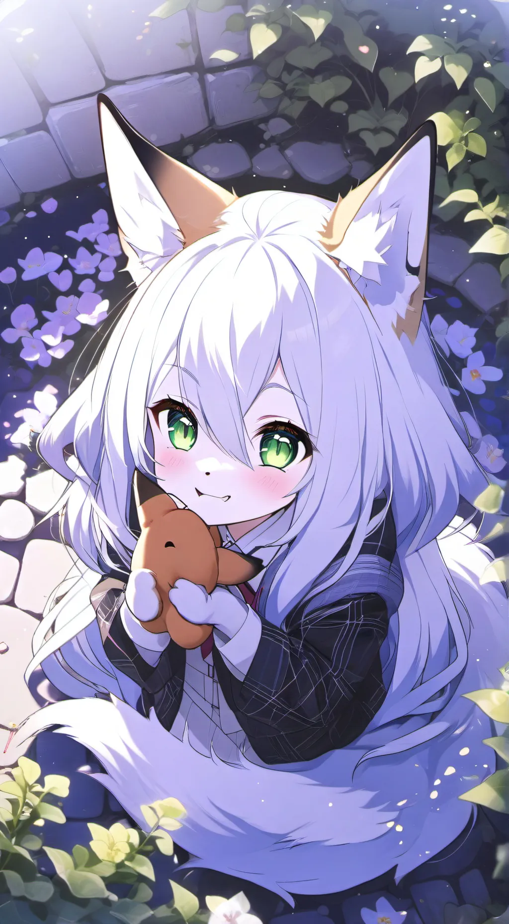 ai character: Digging Spirit Fox background
