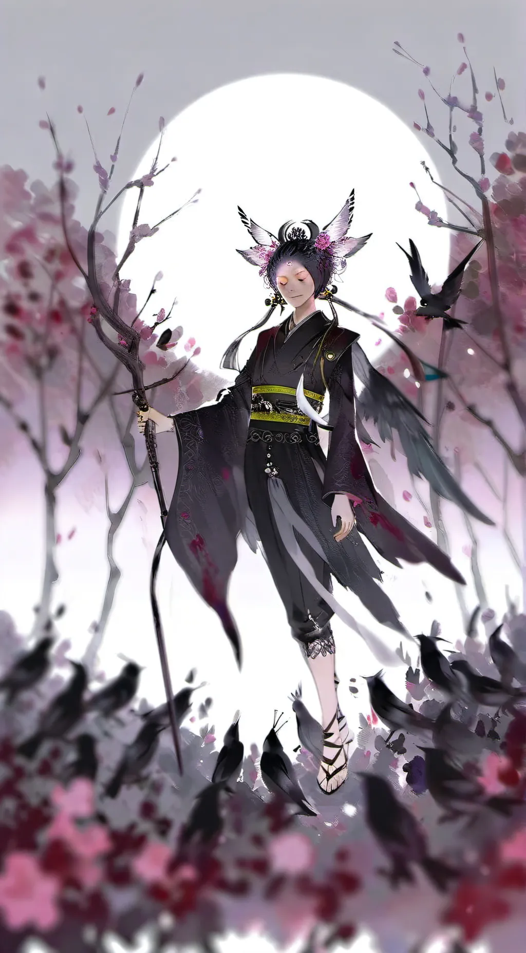ai character: shinobu  background