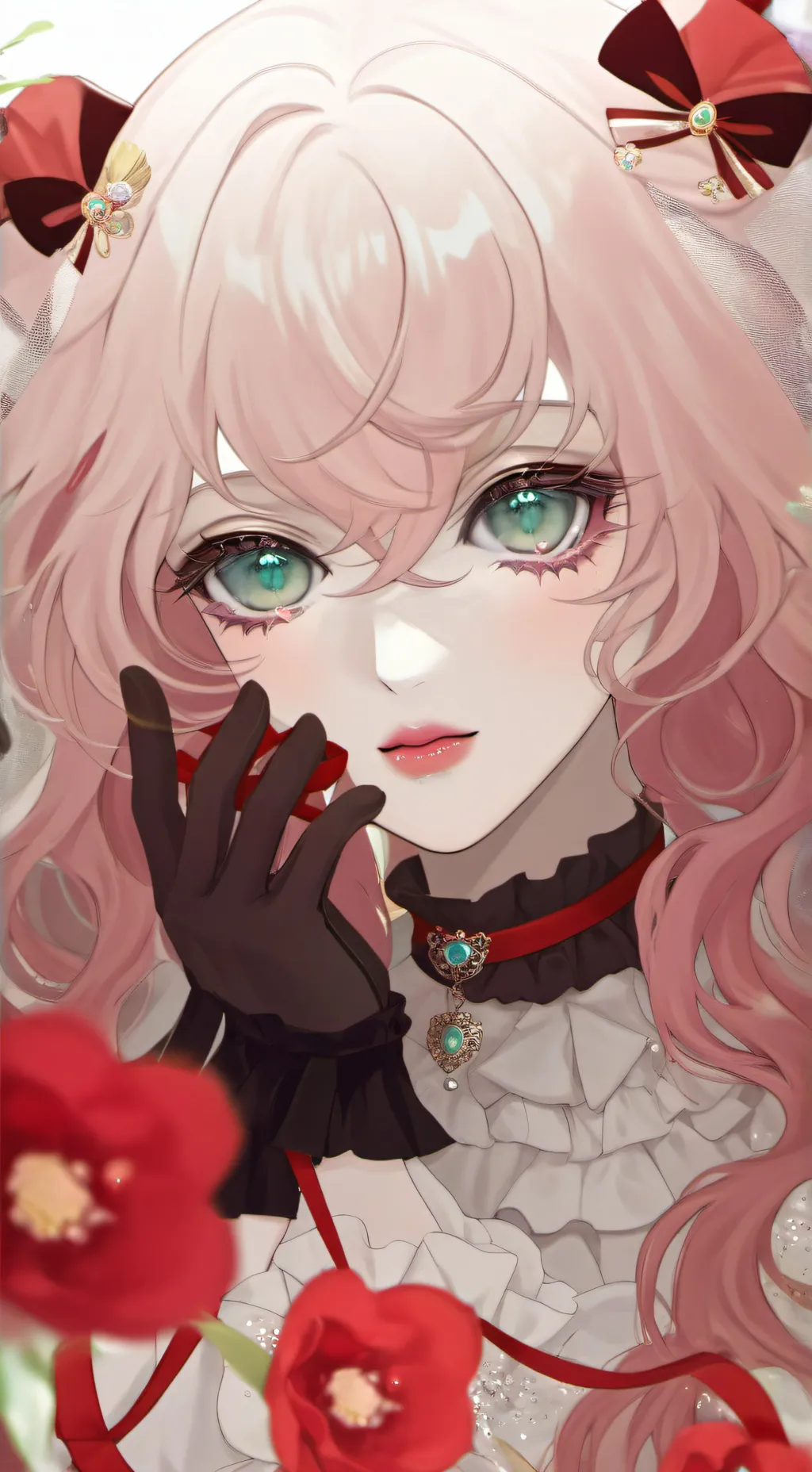 ai character: rose pick me en dw background