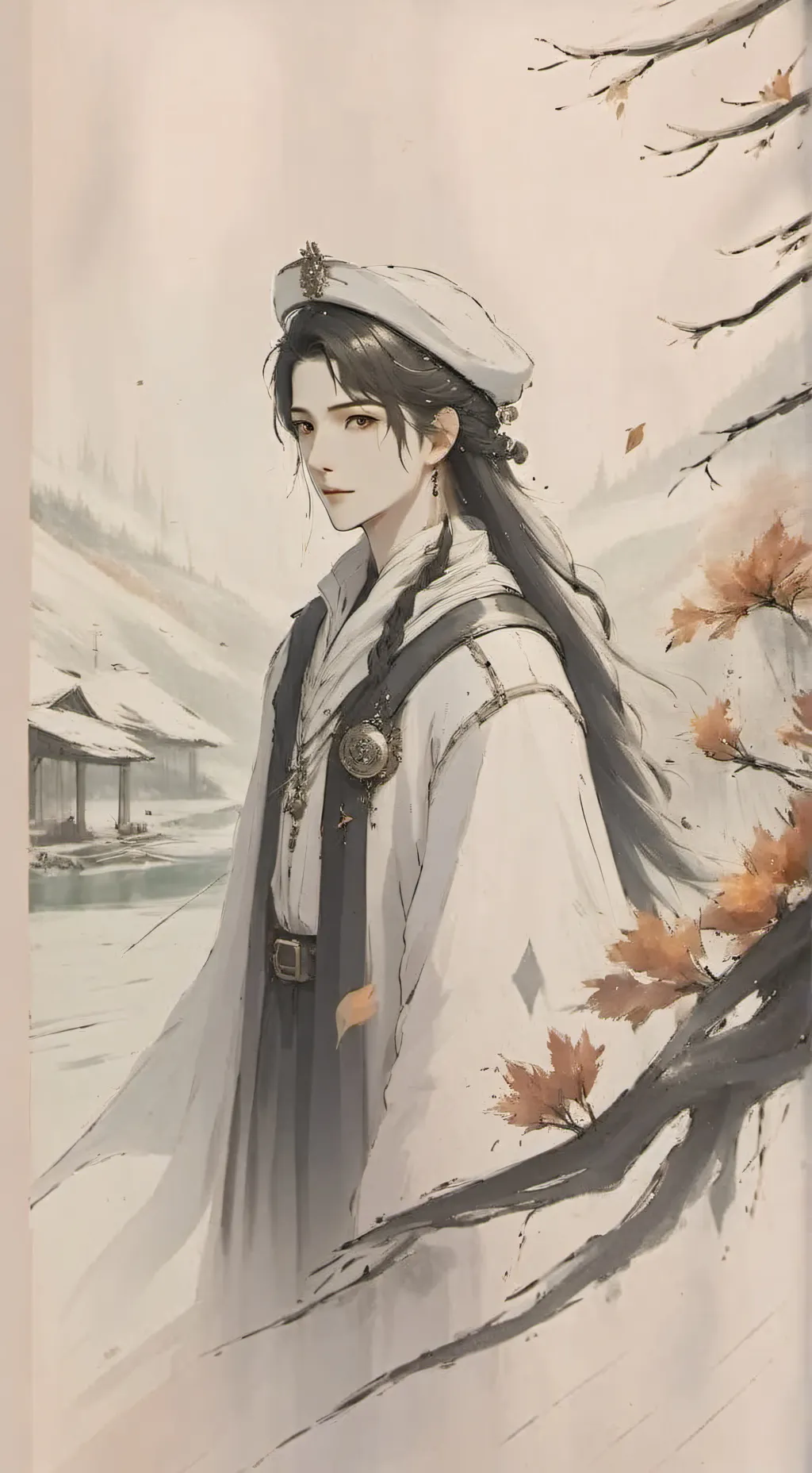 ai character: Новир background