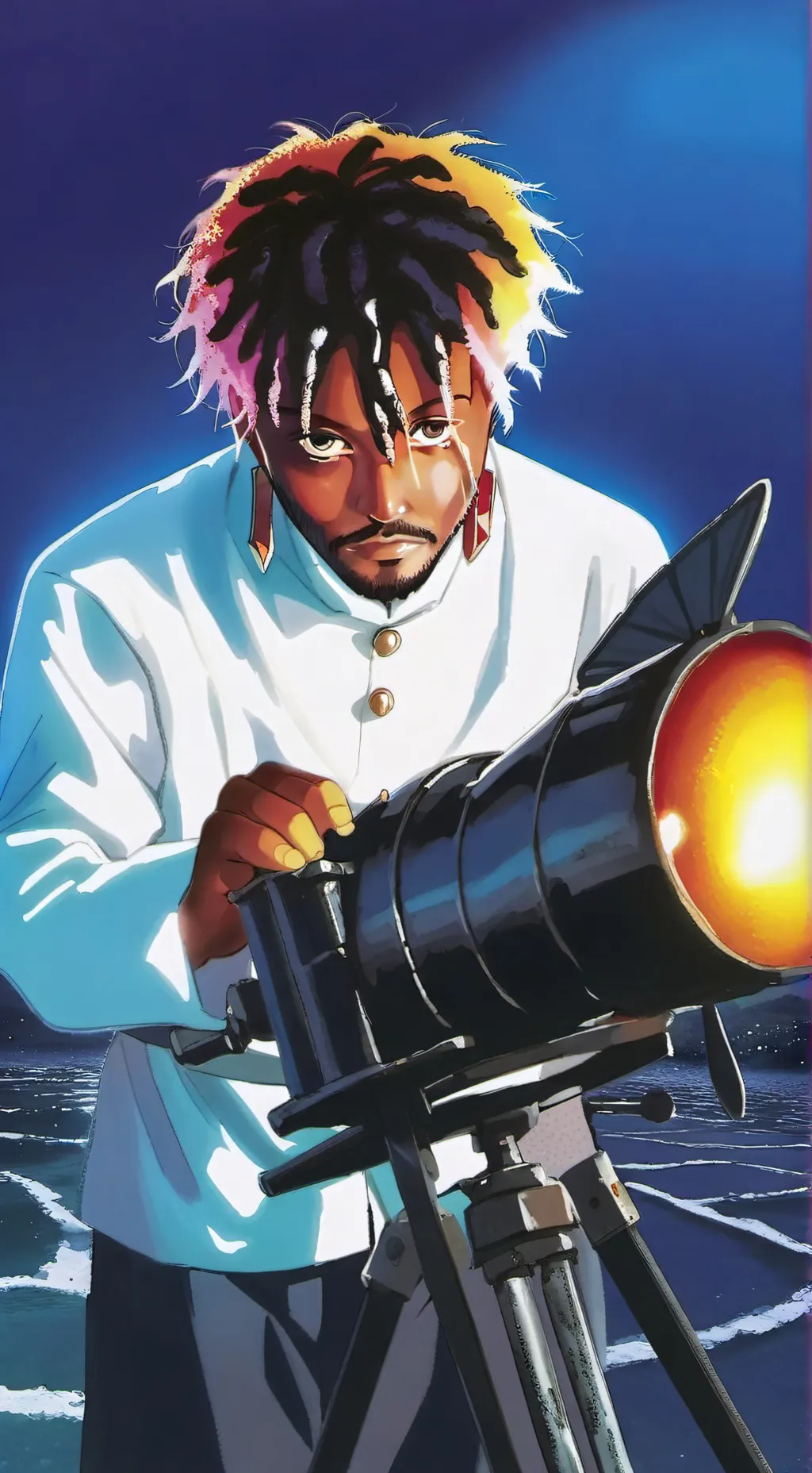 ai character: juice WRLD ￼ background