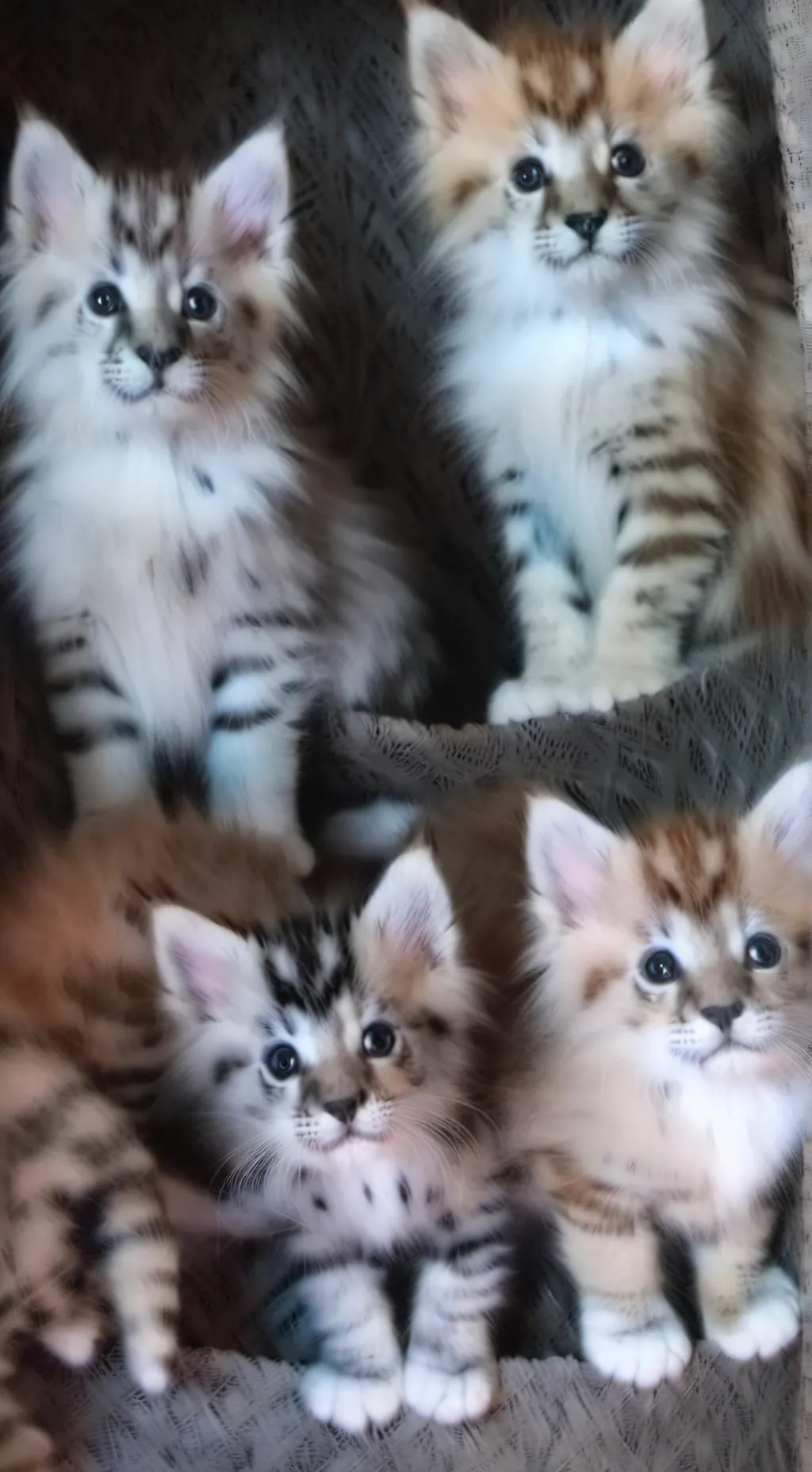 ai character: los gatos bebes background