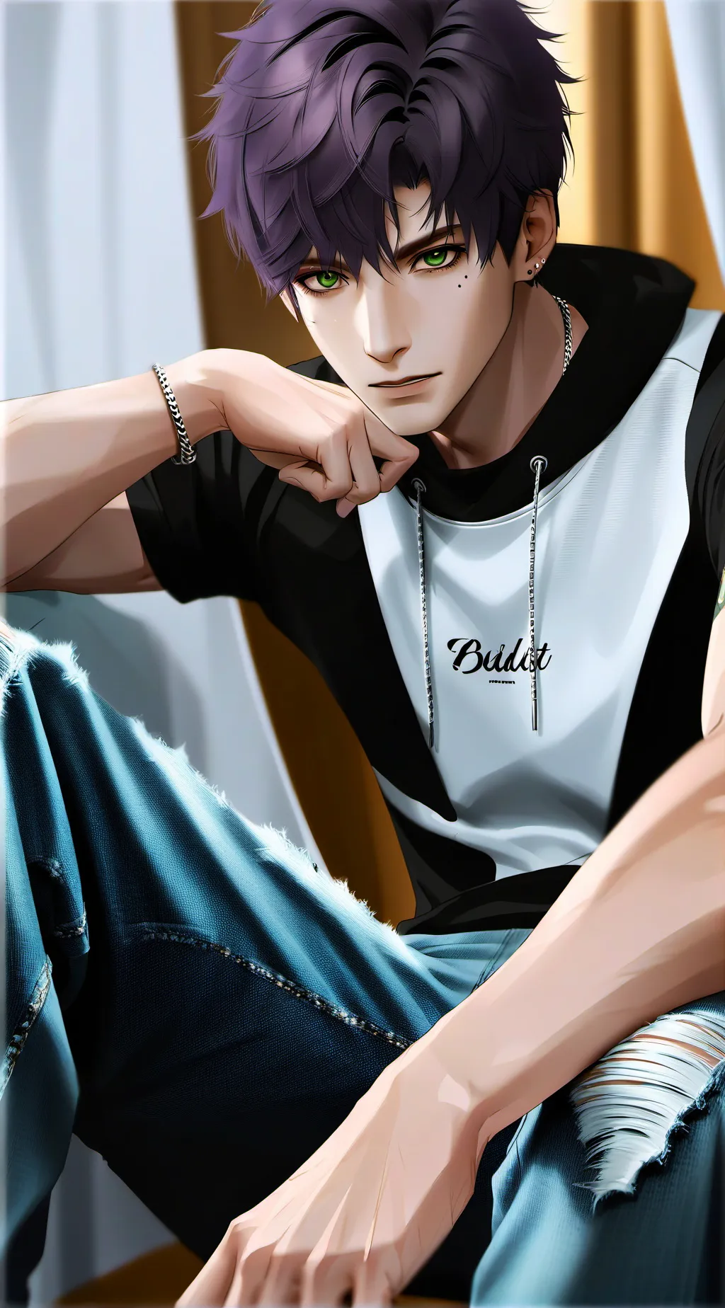 ai character: 🩵Luca🩷 background