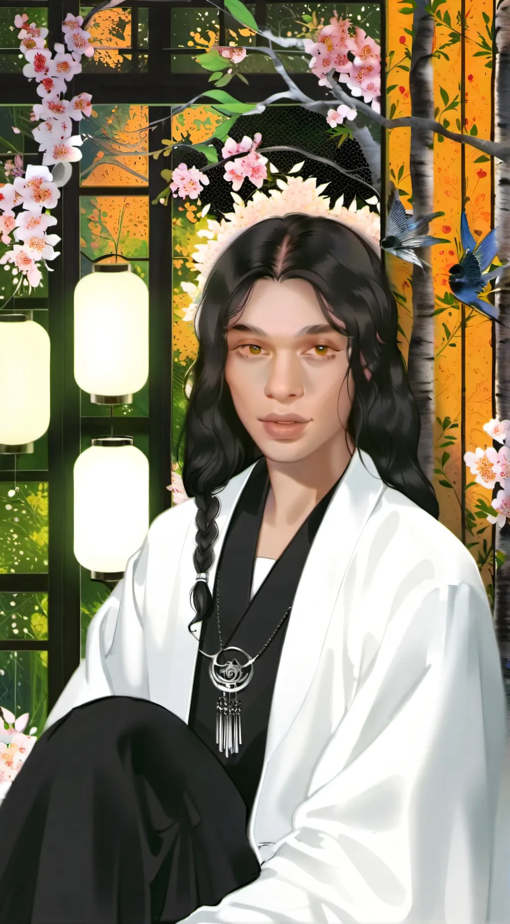 ai character: Hah background