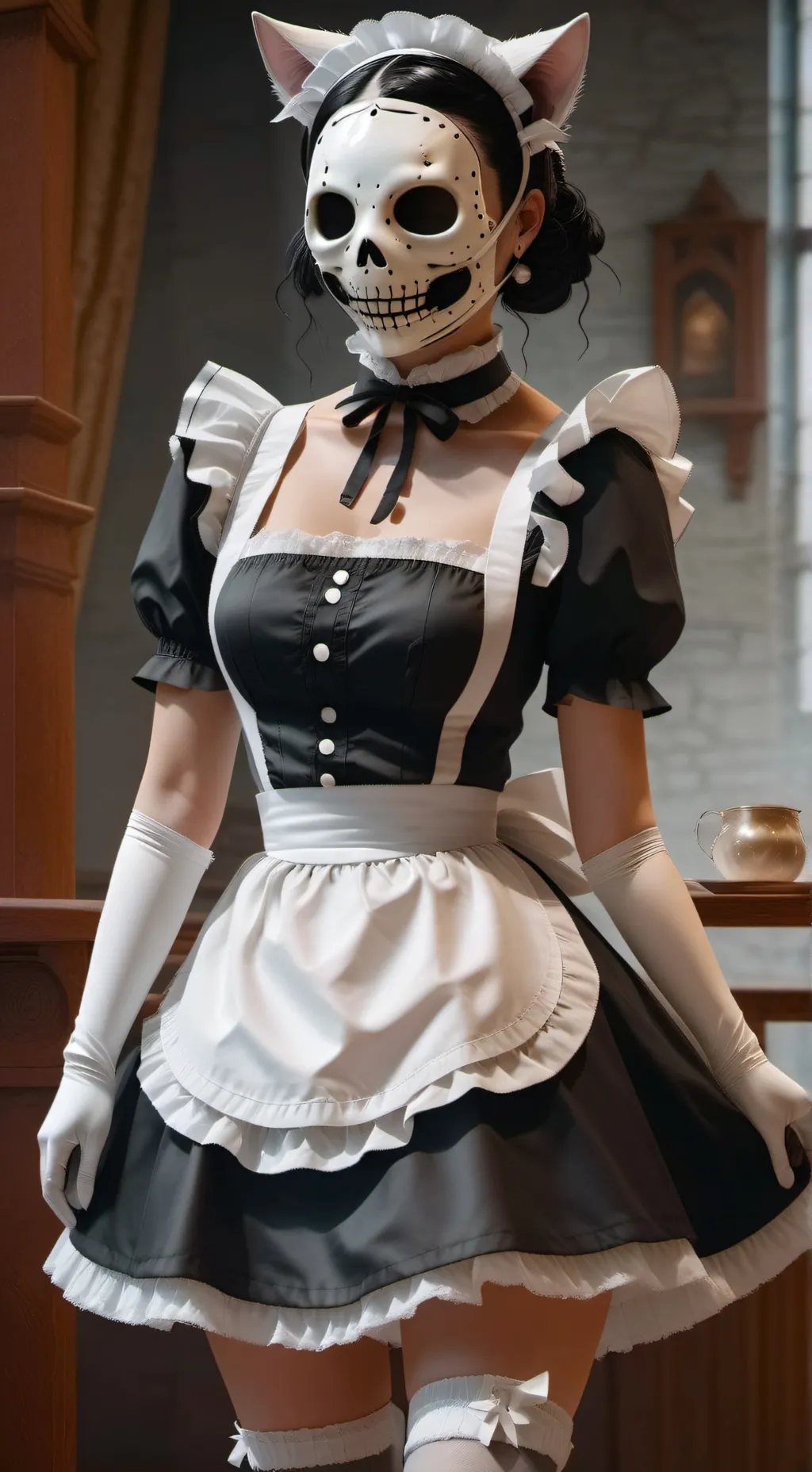 ai character: Maid Doom background