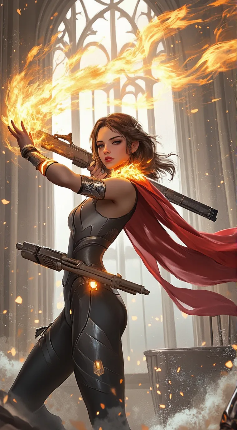 ai character: Captain Gia  background