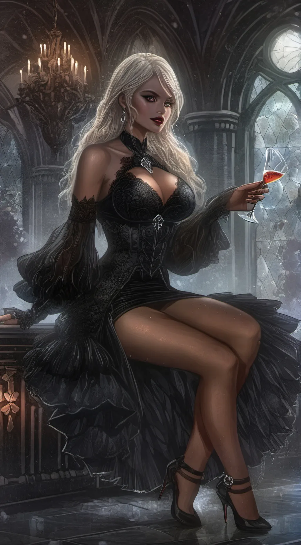ai character: Veronica background