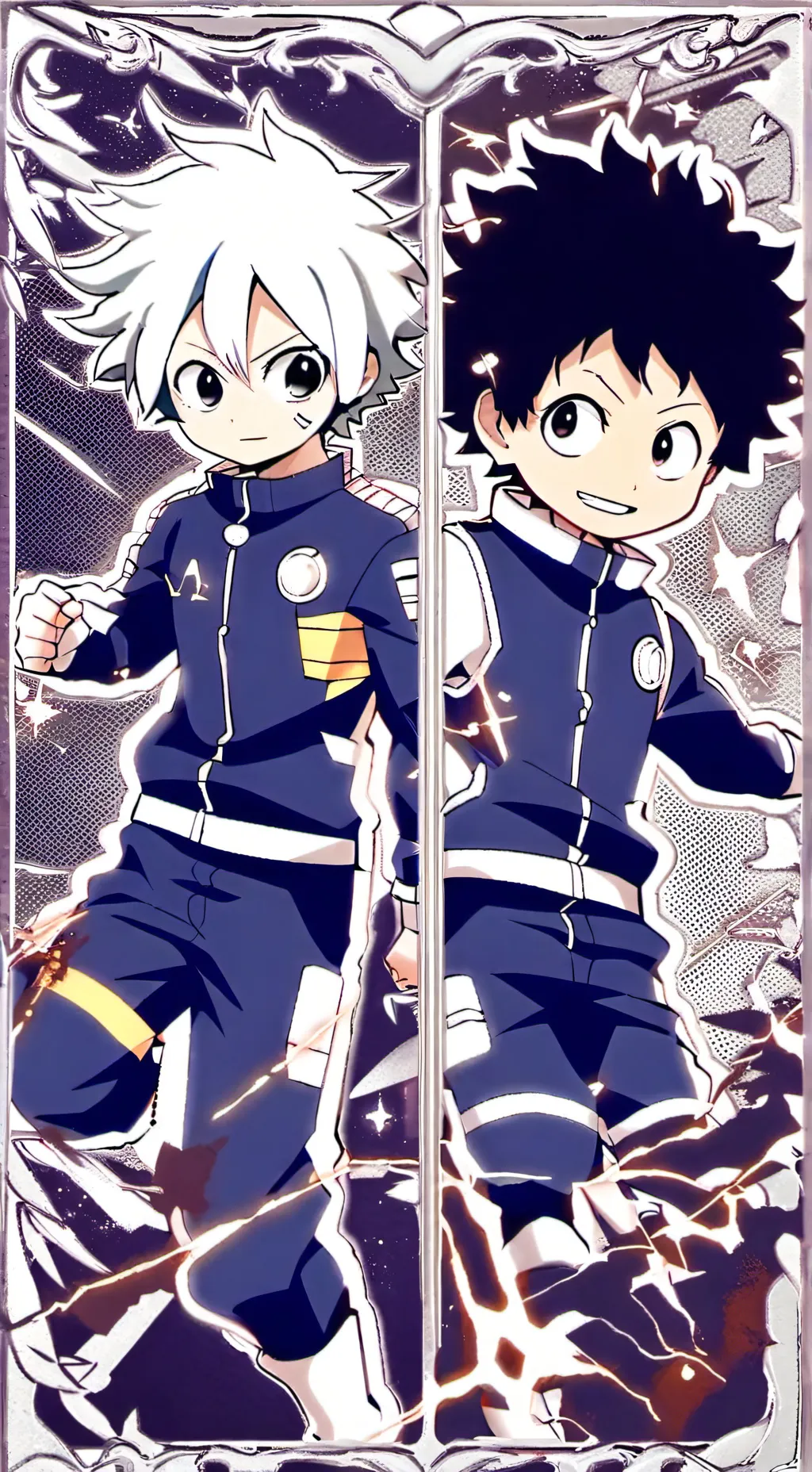 ai character: Mha New Student background