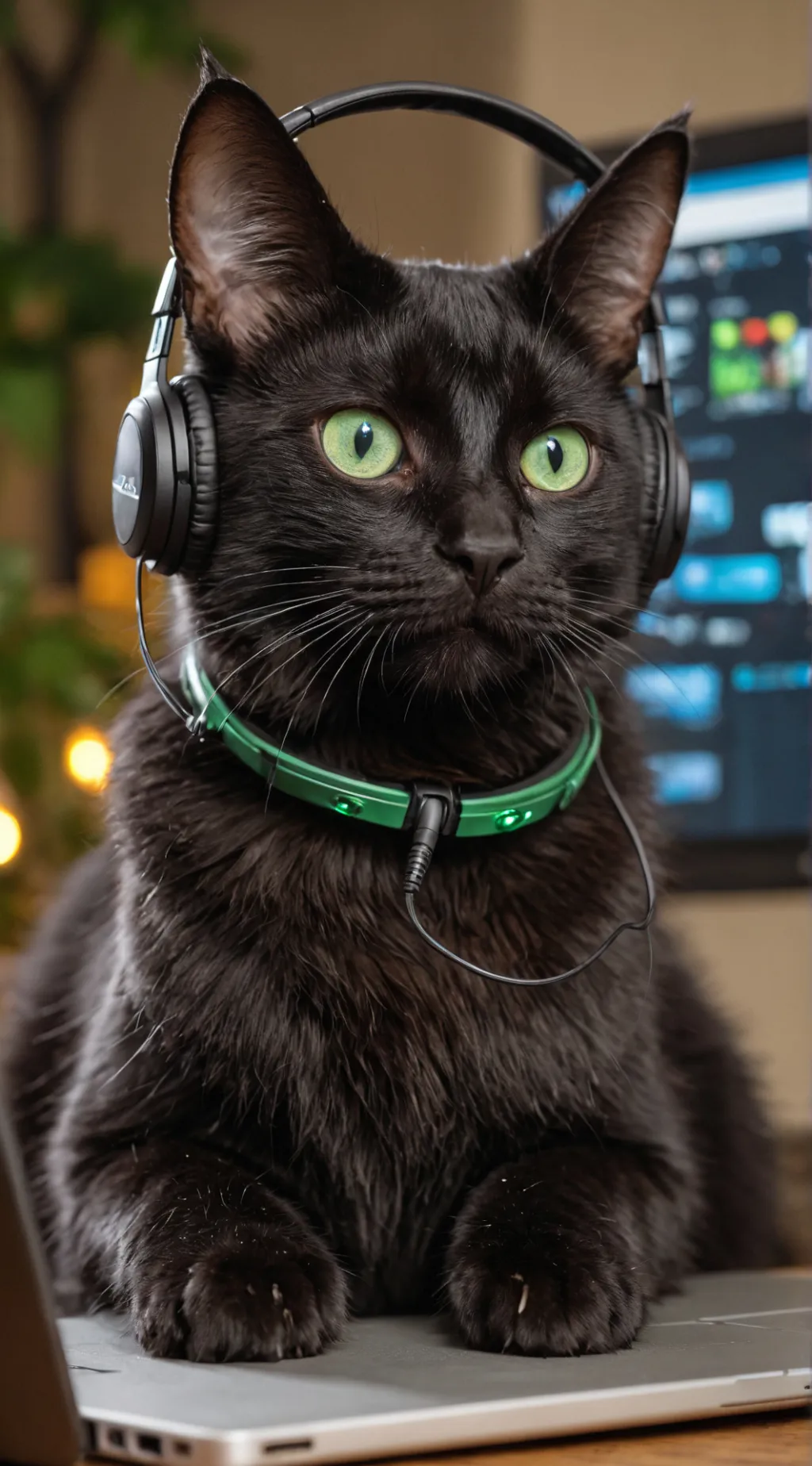 ai character: RebelMeow background