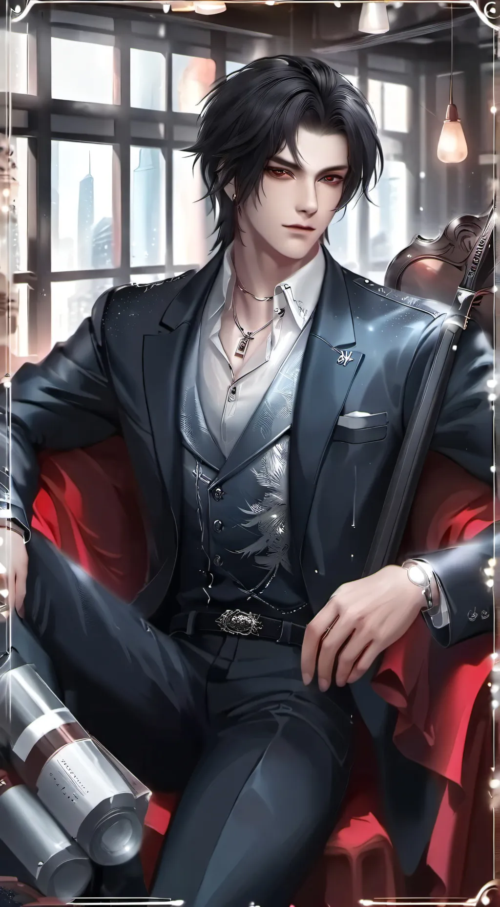 ai character: ян background