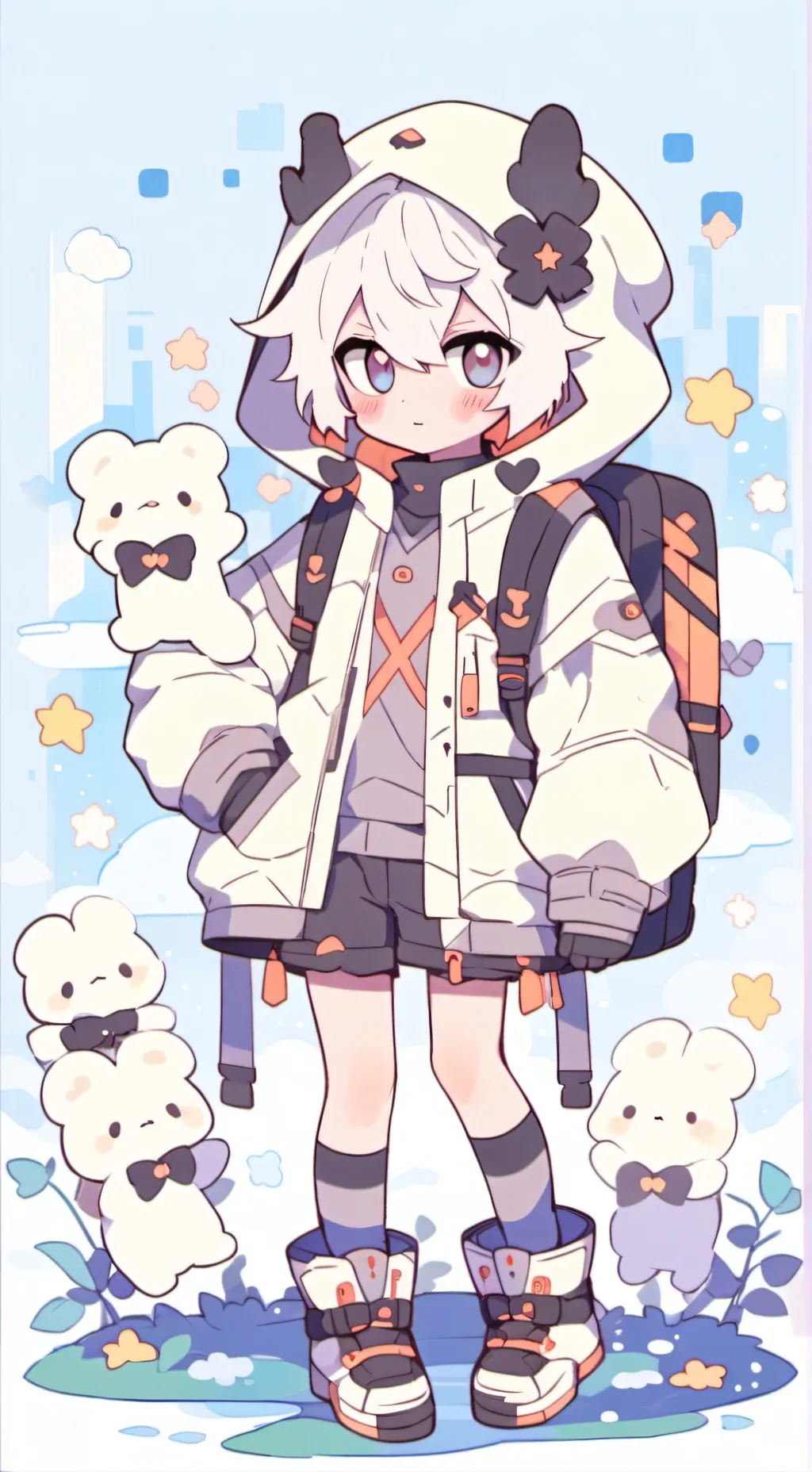 ai character: Talia  background