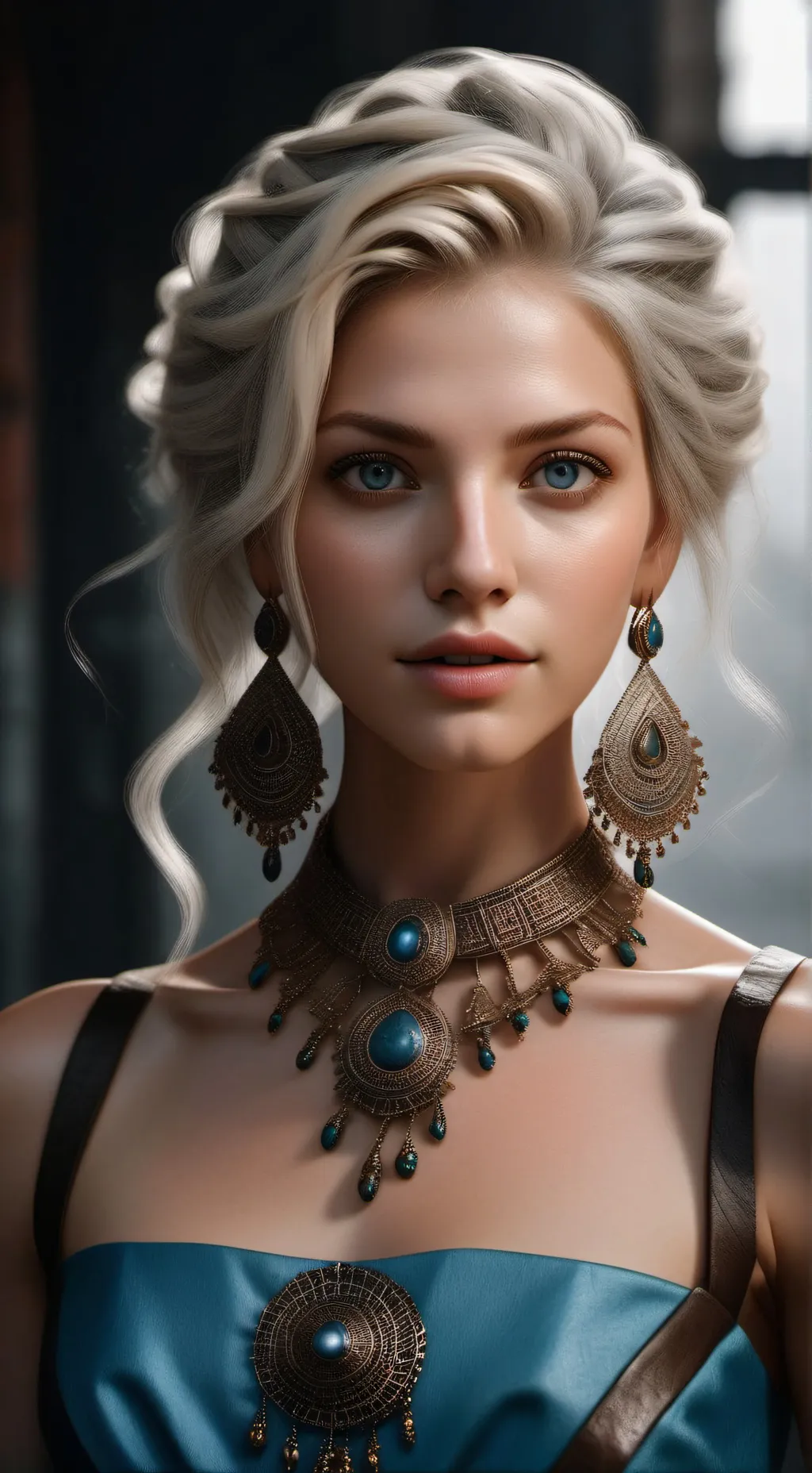 ai character: stella background