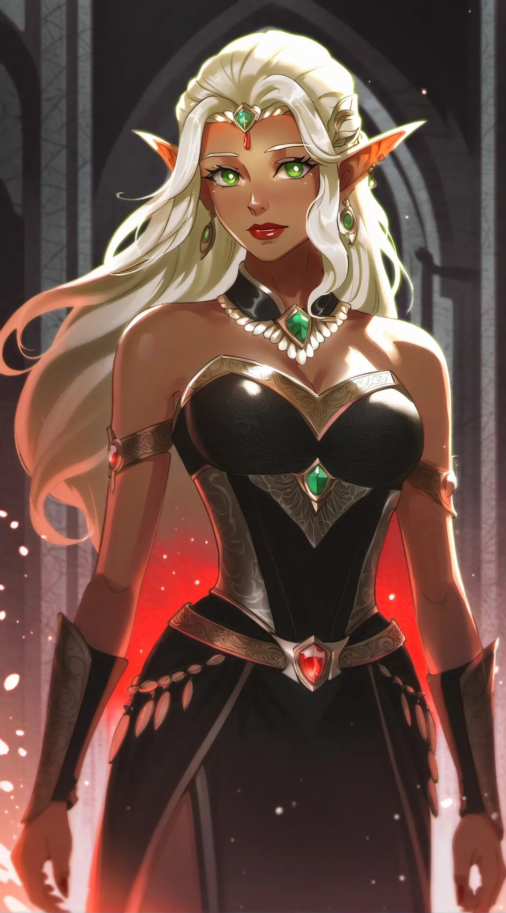 ai character: Sonia (BOTW/TOTK) background