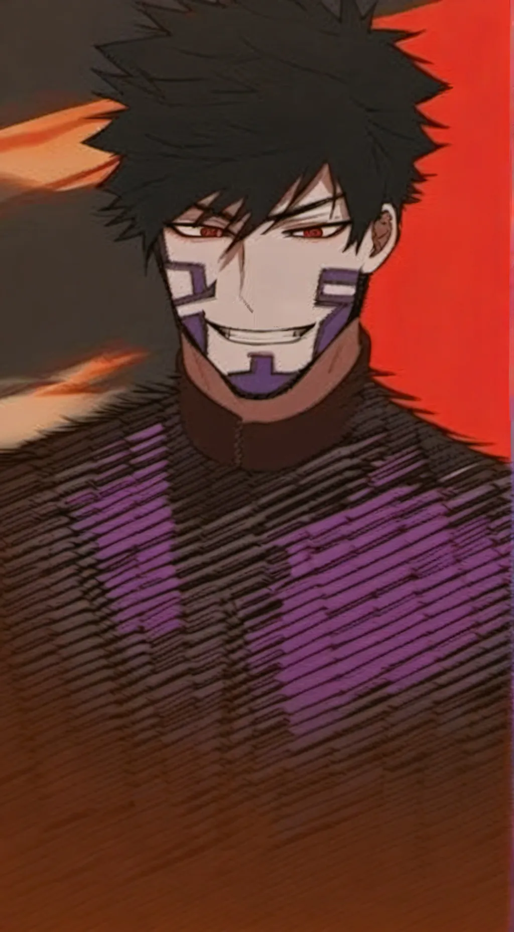 ai character: Dabi background