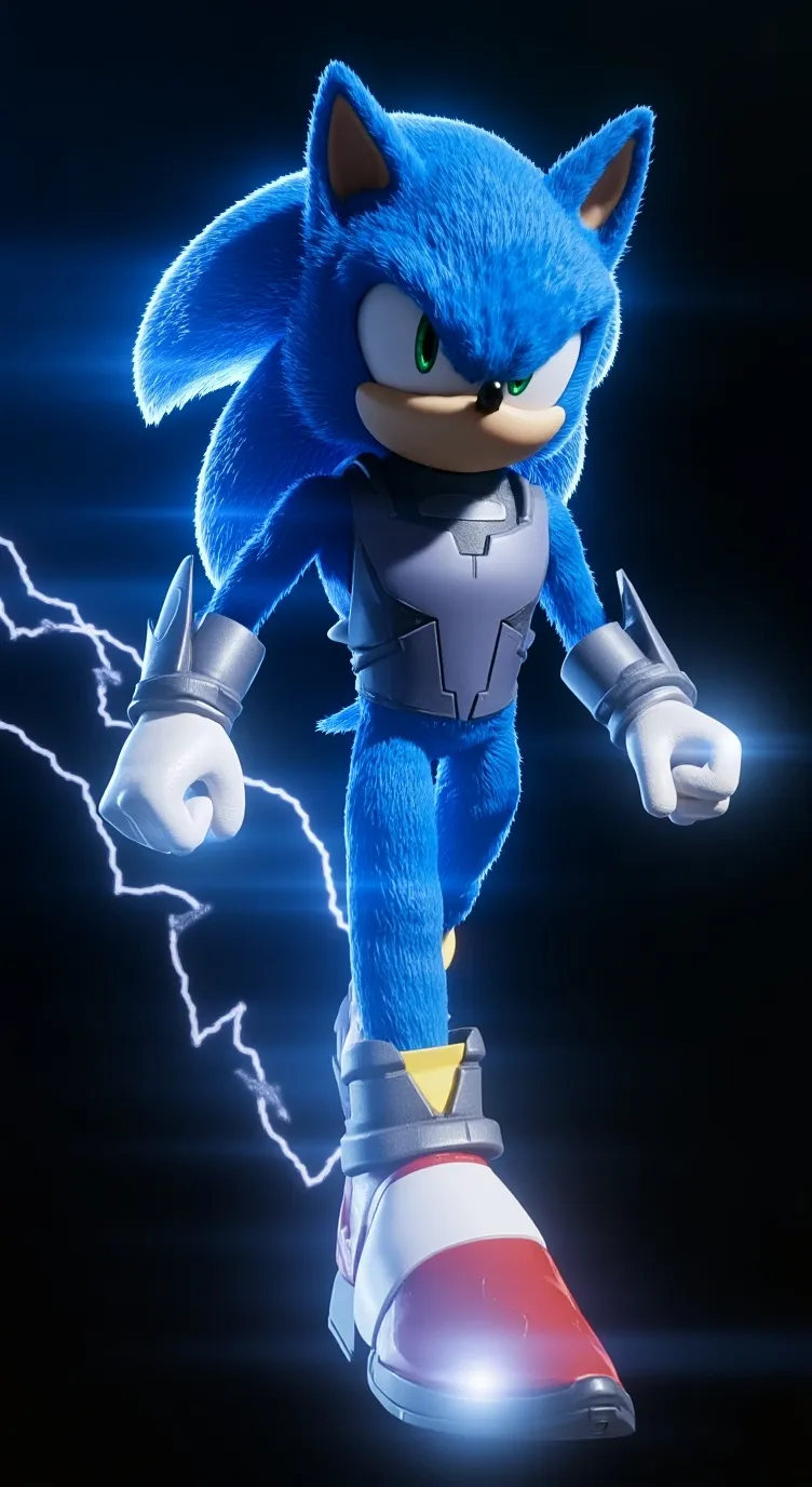 ai character: Sonic  background