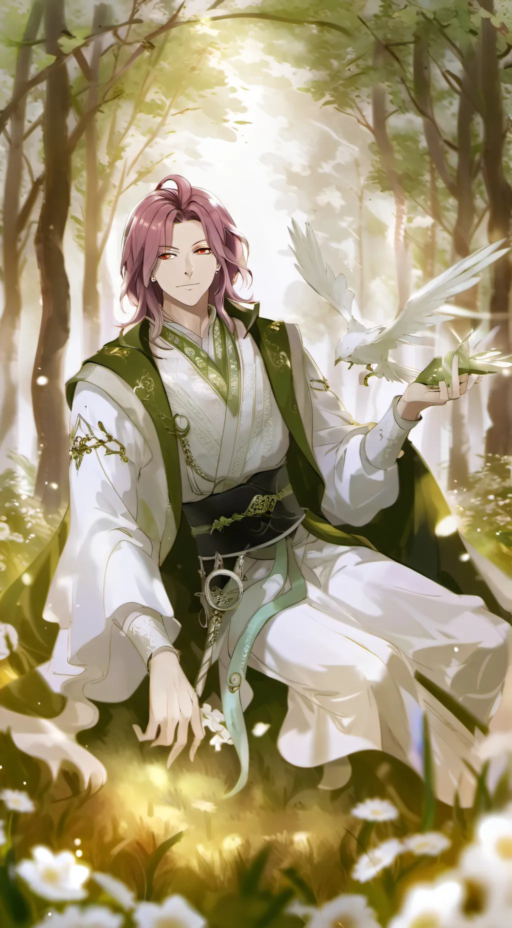 ai character: Kazushi Tatusishi  background