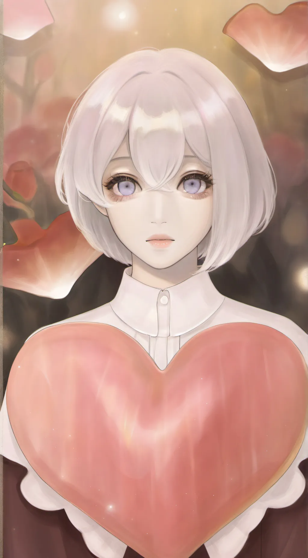 ai character: md analog horror background