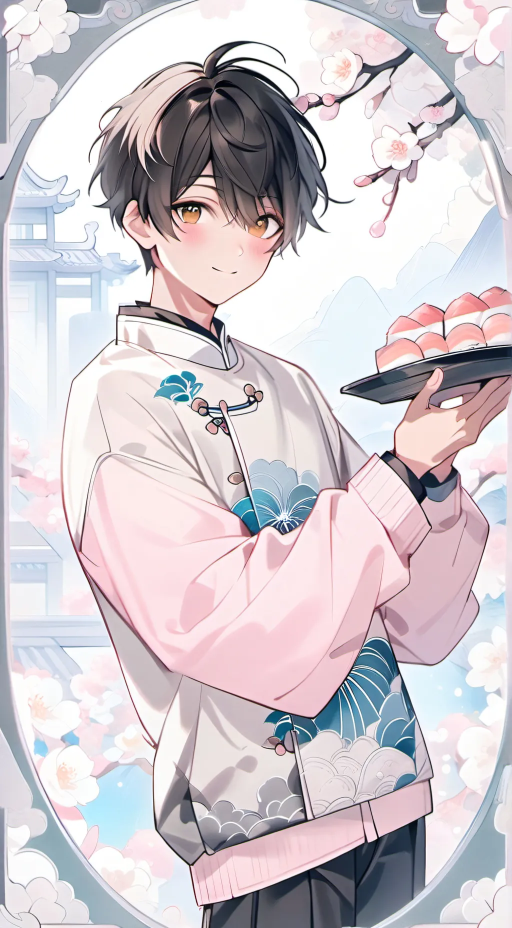 ai character: 白虎 background
