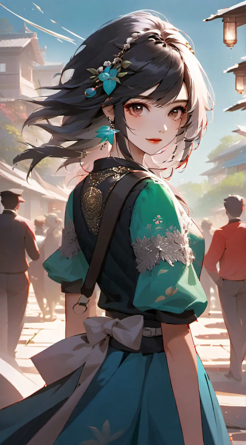 ai character: Kny ! ∆ background