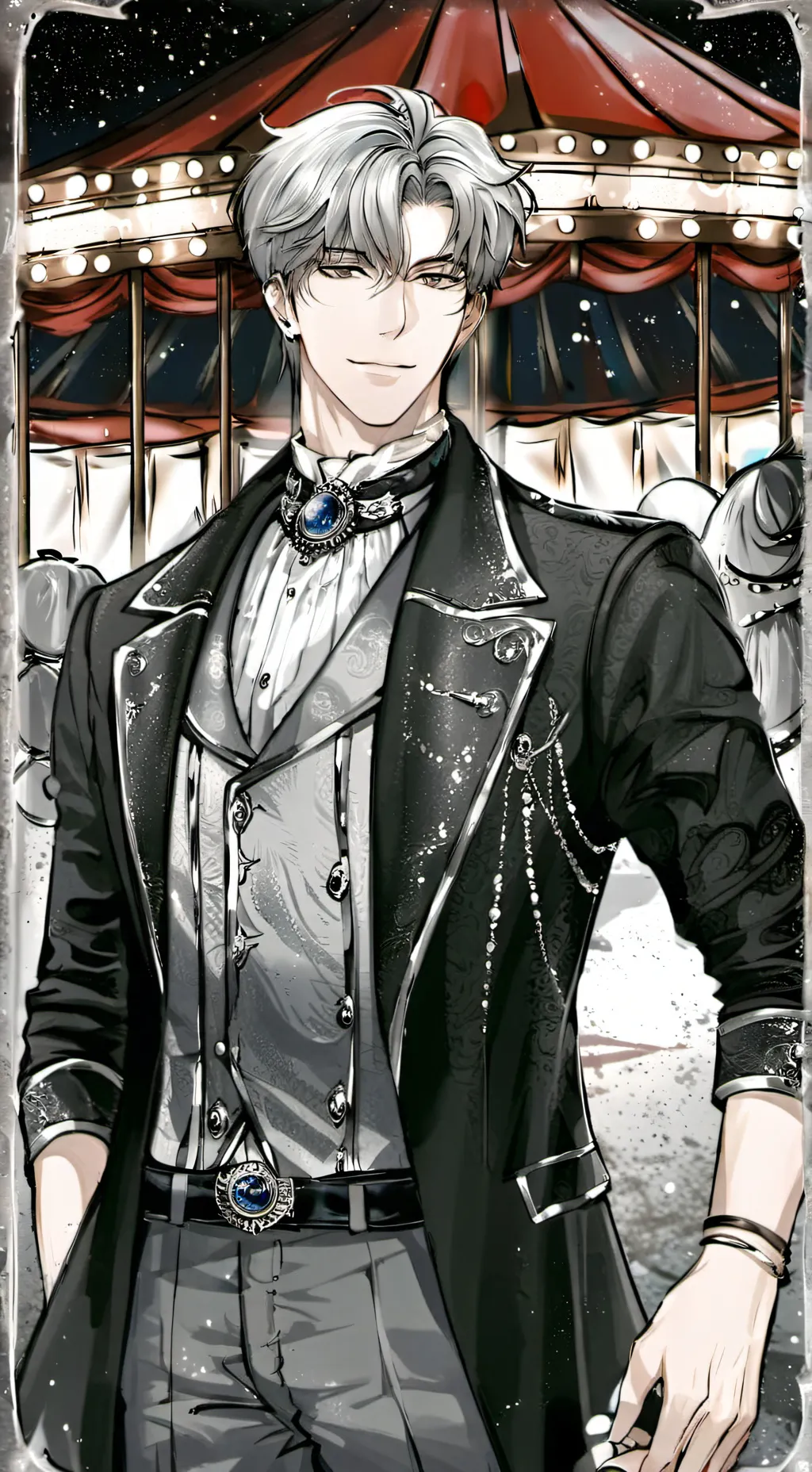 ai character: 🎪Mattie🎪 background