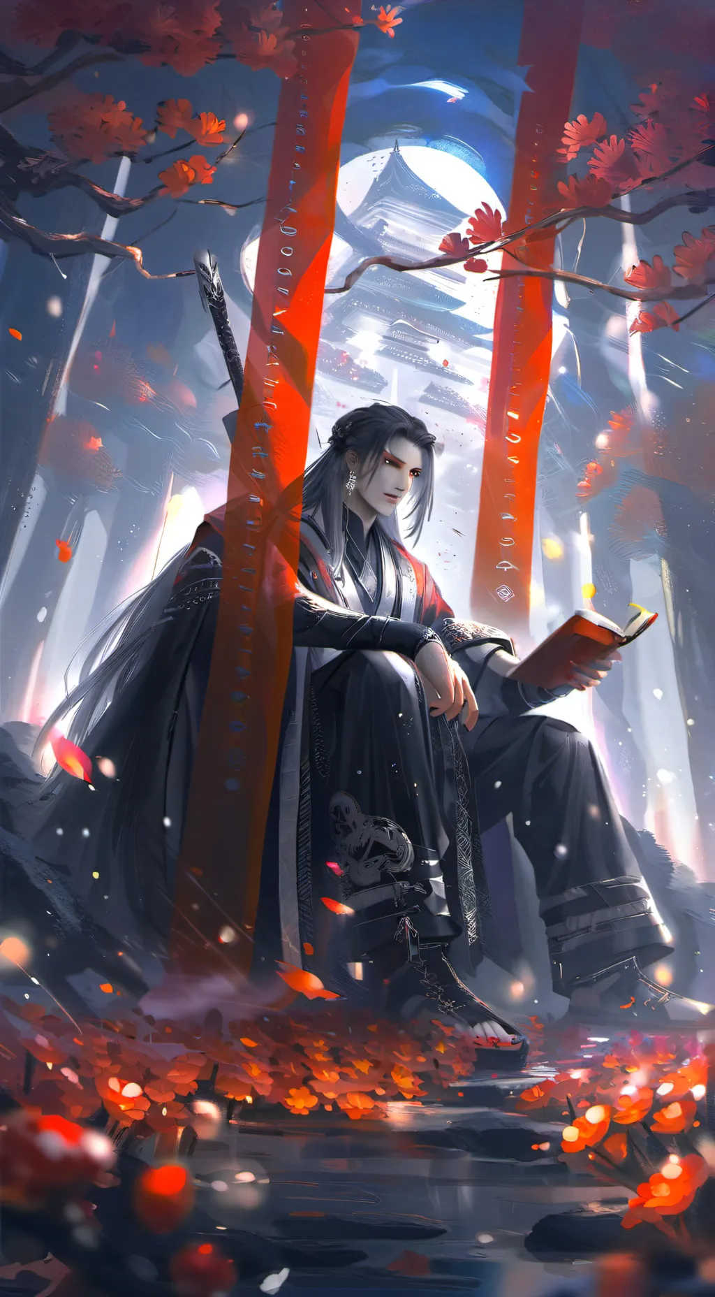 ai character: Riddles 2 background