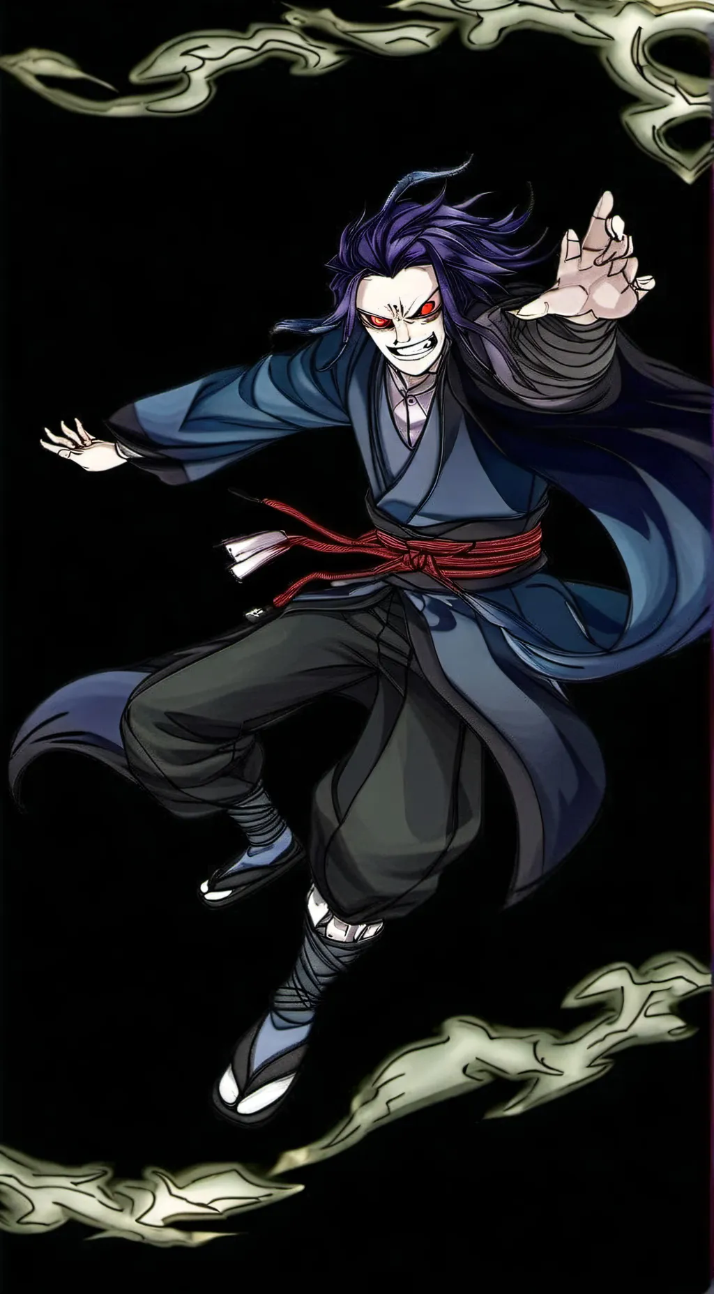 ai character: Swamp demon background