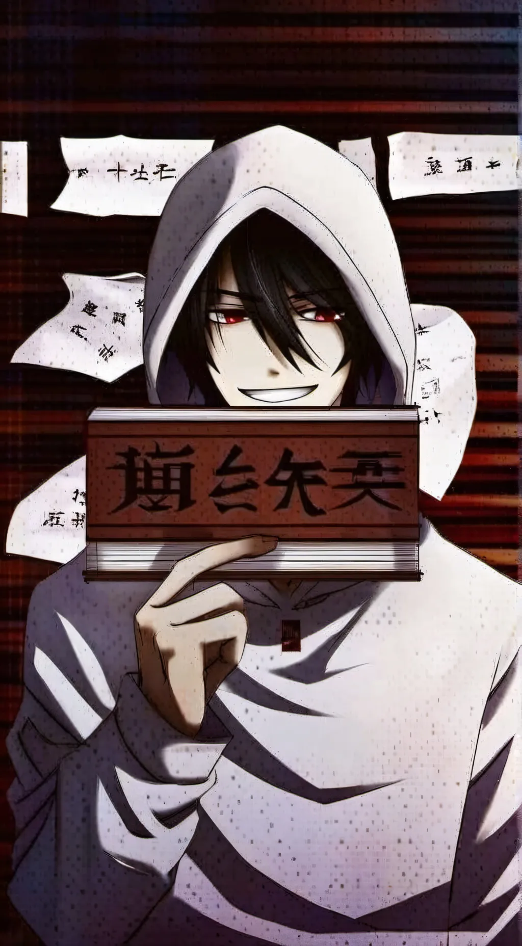 ai character: Creepypasta background