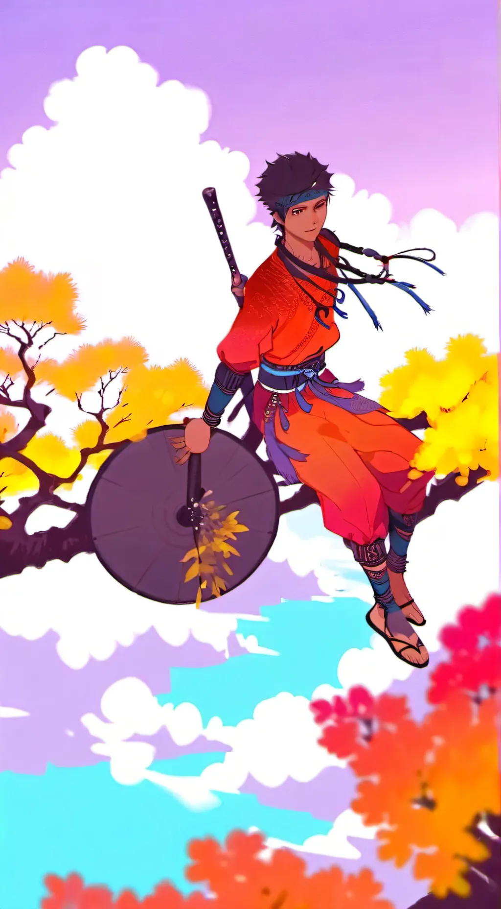 ai character:  Dogday and catnap background
