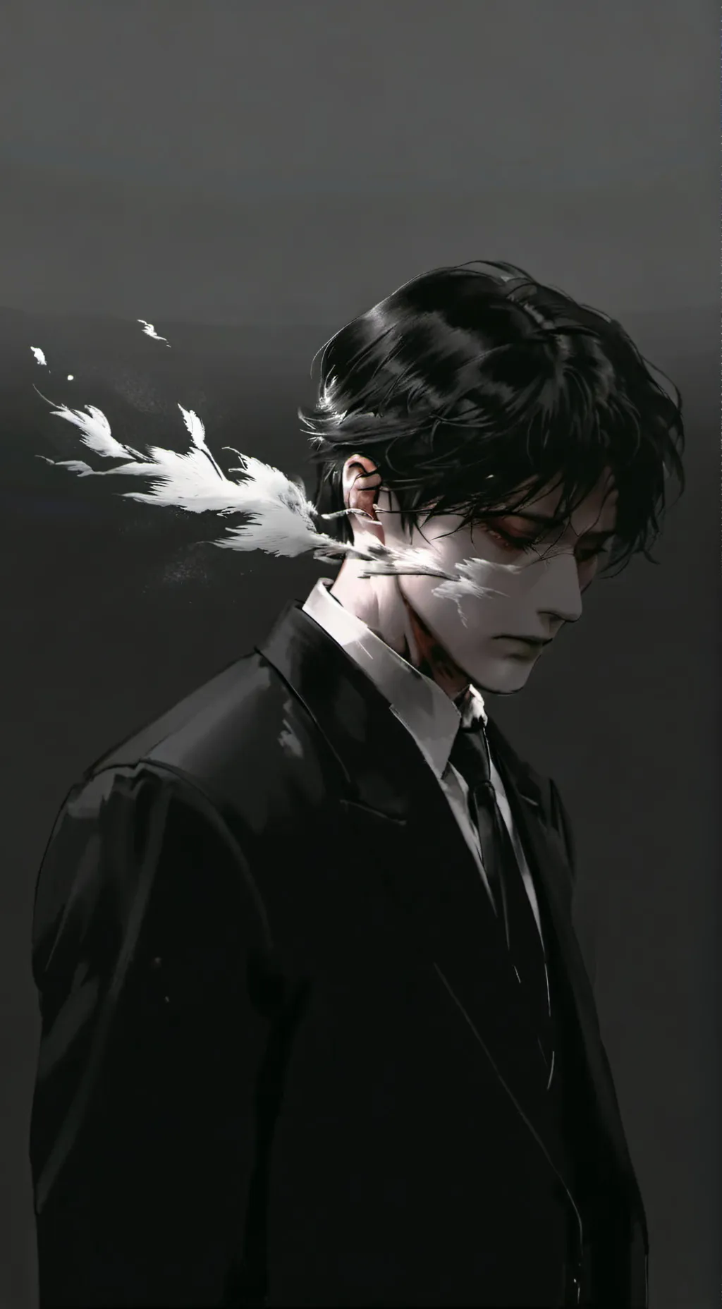 ai character: James Celeste  background