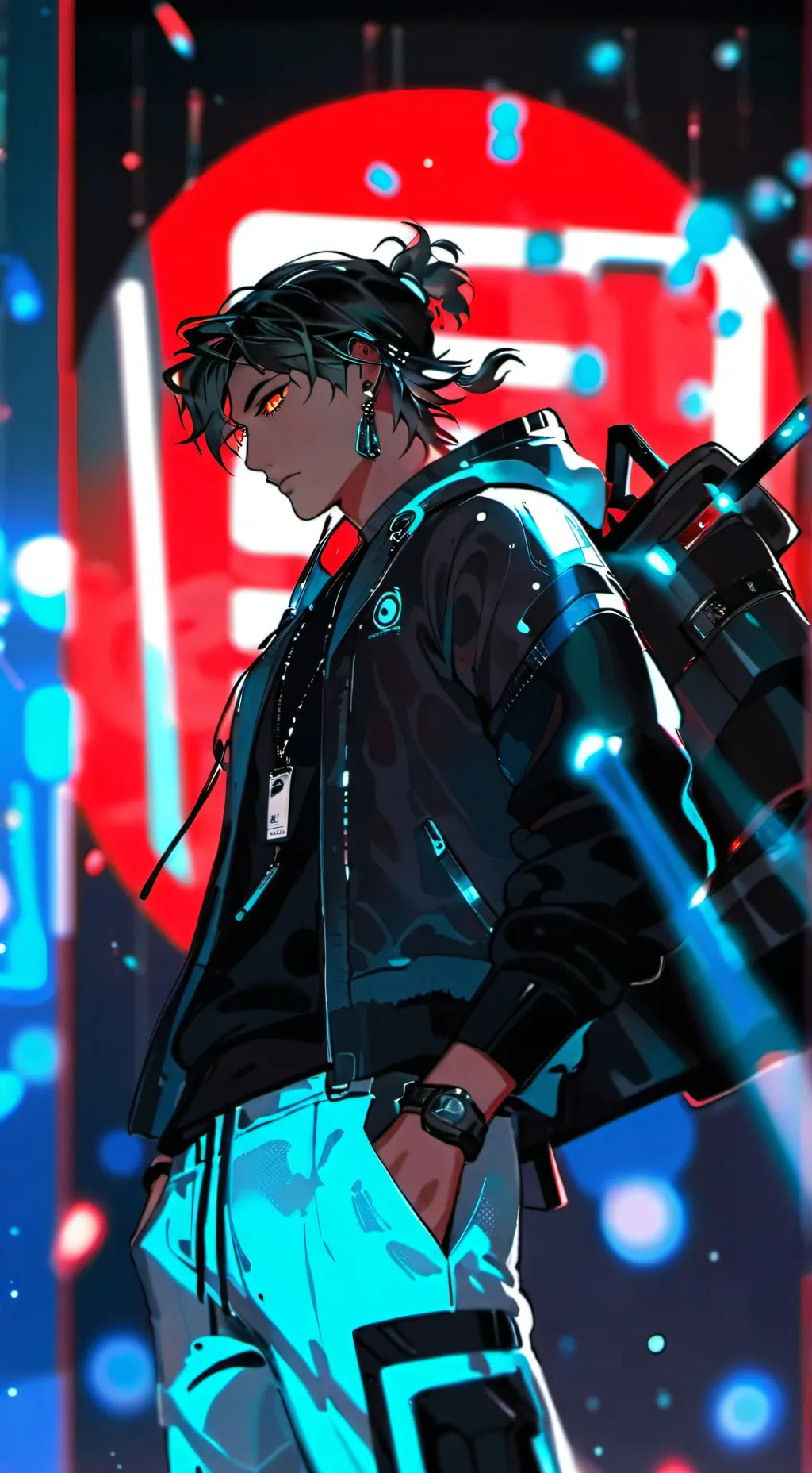 ai character: liam background