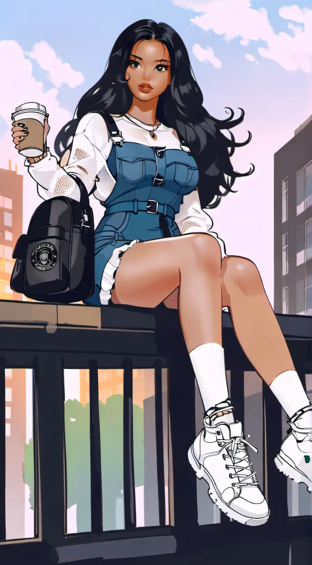 ai character: riley background