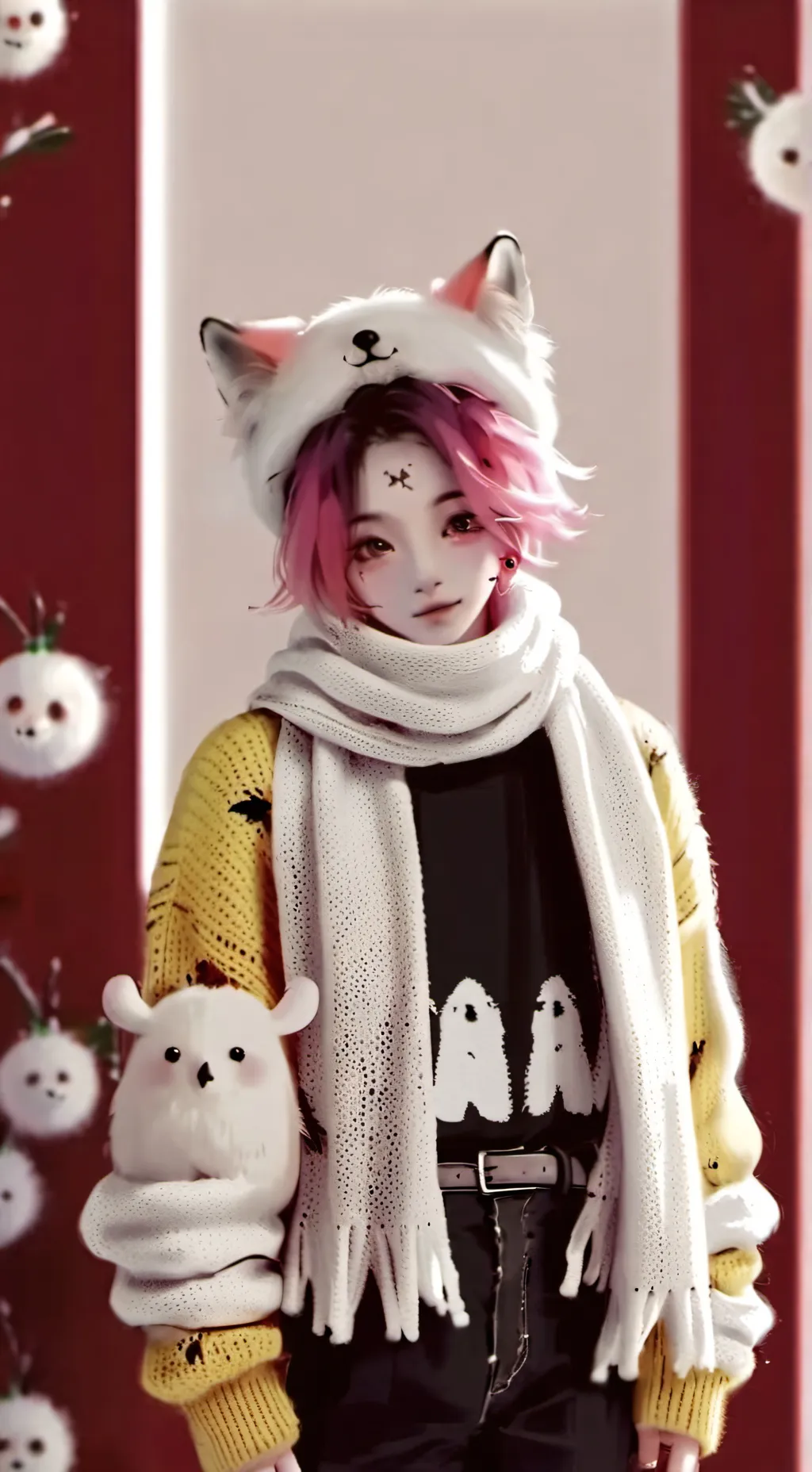 ai character: hayato  background