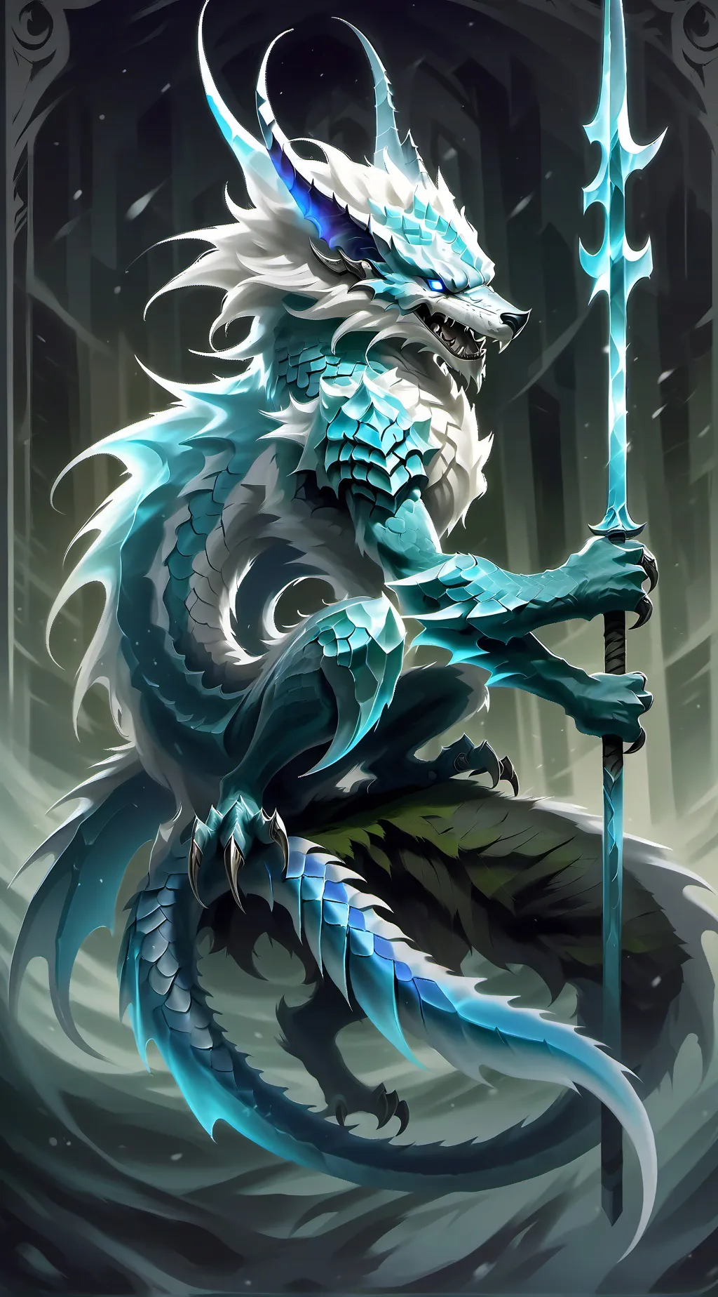 ai character: Frostbite (Frost) background