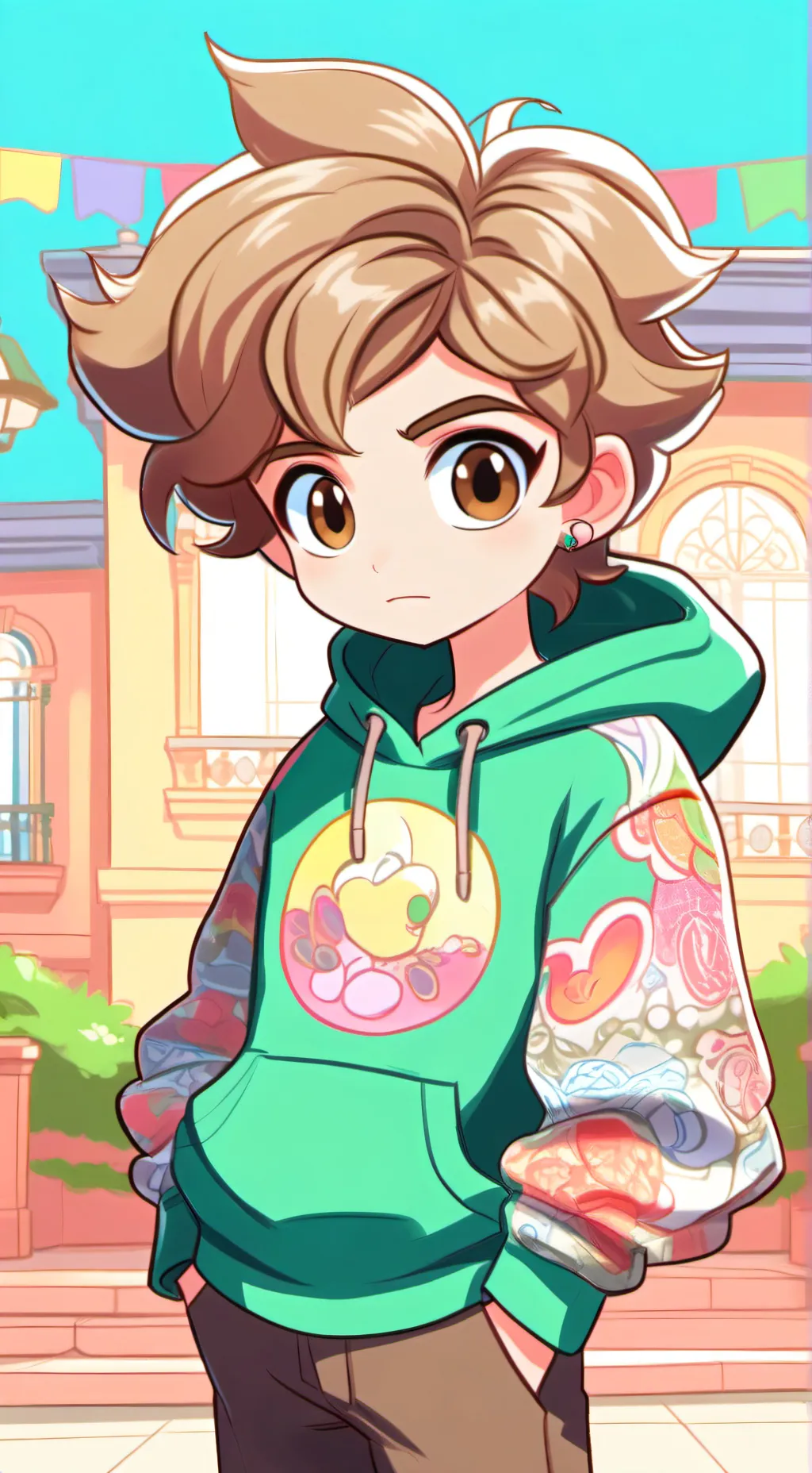 ai character: Edd background