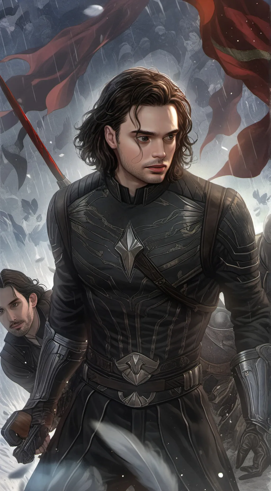 ai character: bucky barnes background
