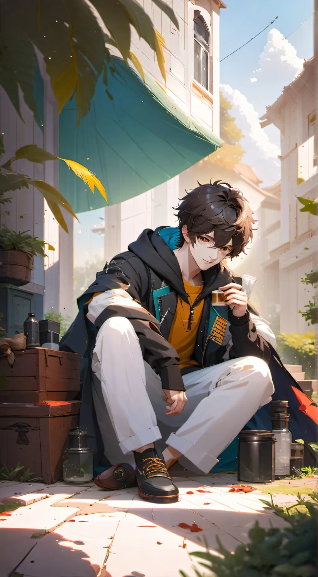 ai character: Lucas background