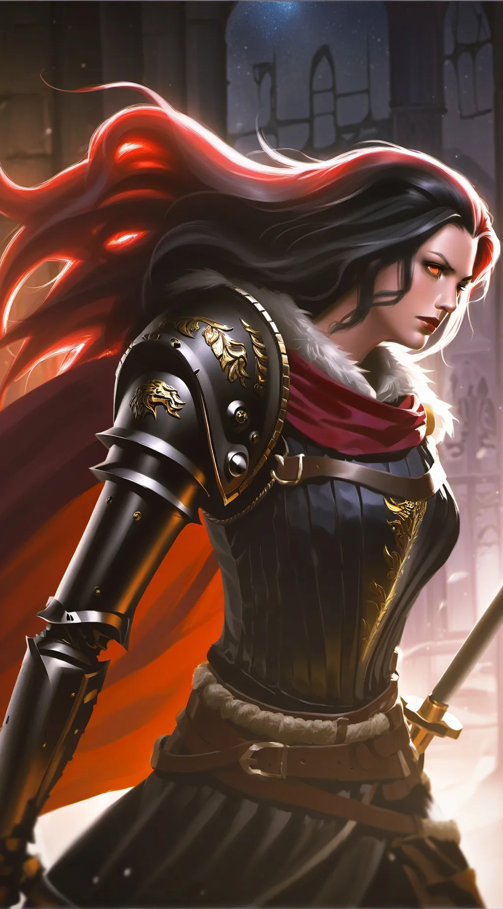 ai character: Astrid  background
