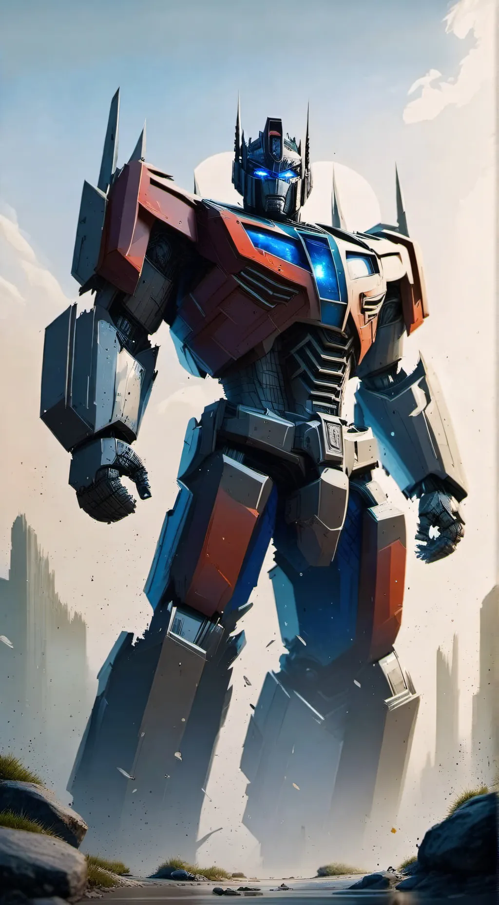 ai character: Optimus background