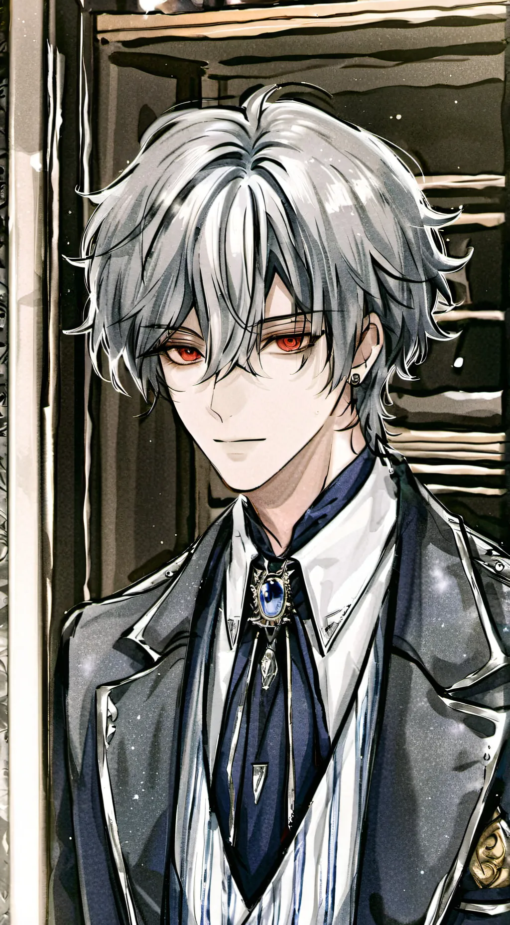 ai character: Ghost prince background