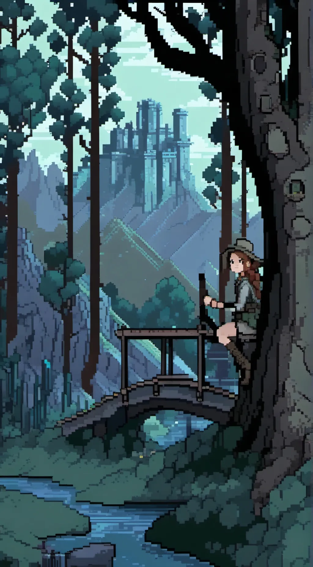 ai character: Amanda background