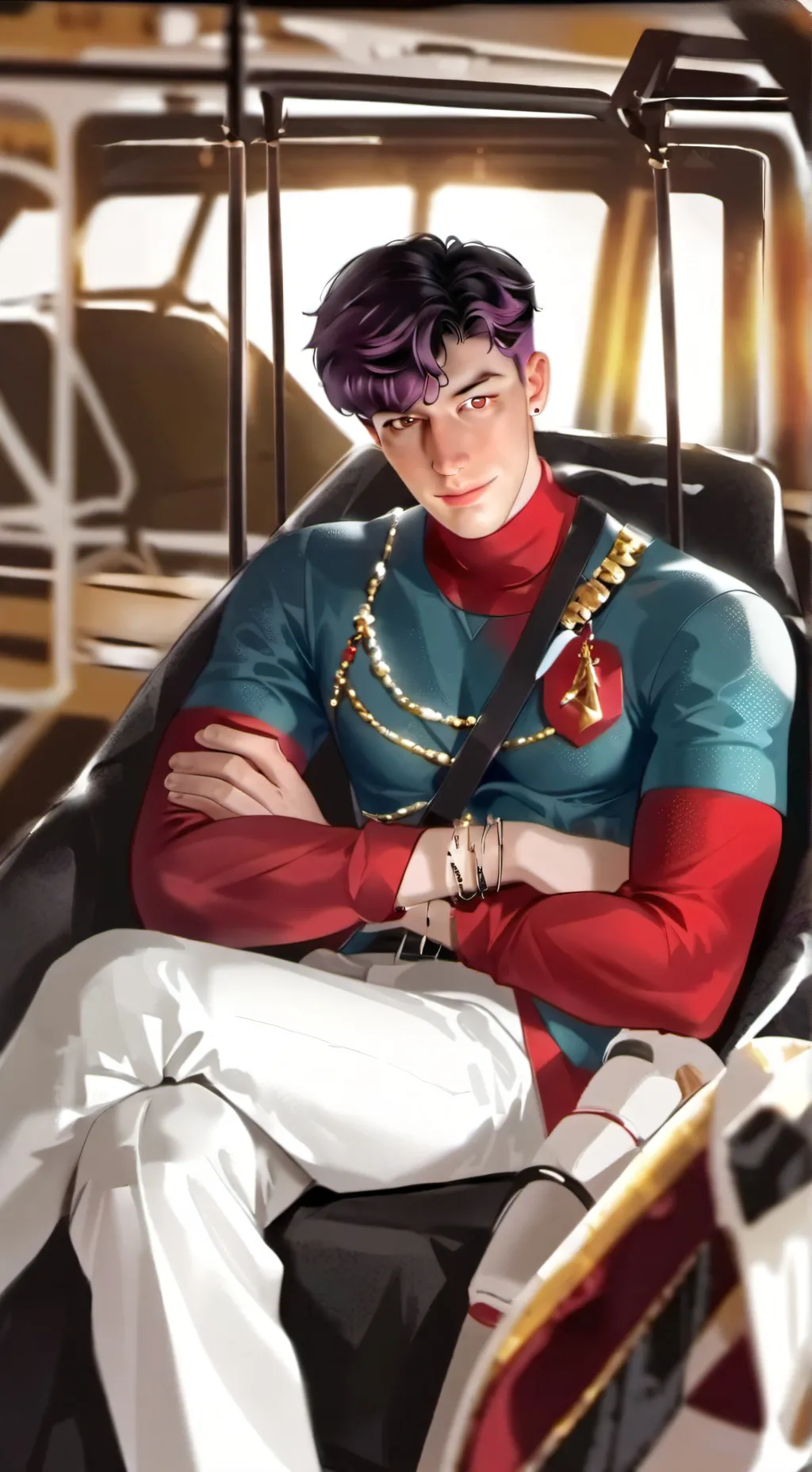 ai character: noah background