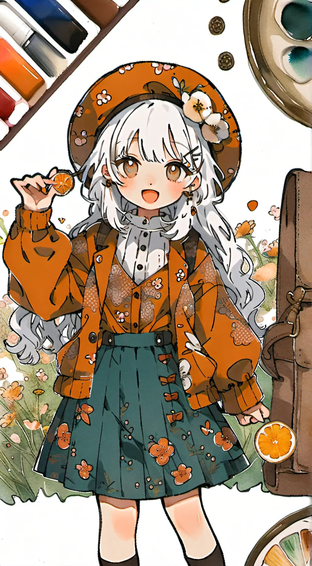 ai character: DS PICK ME GIRL background