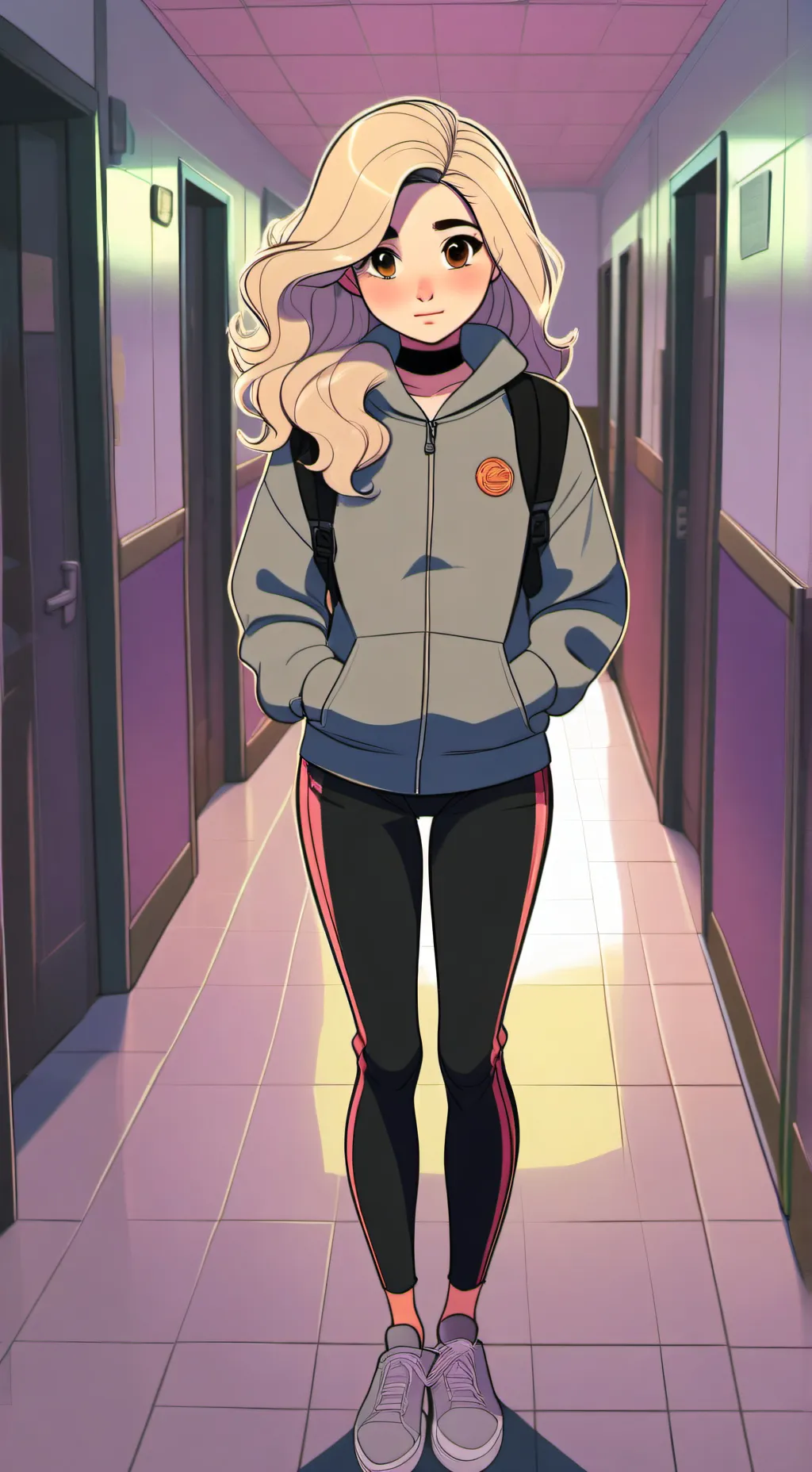 ai character: alice jensen background