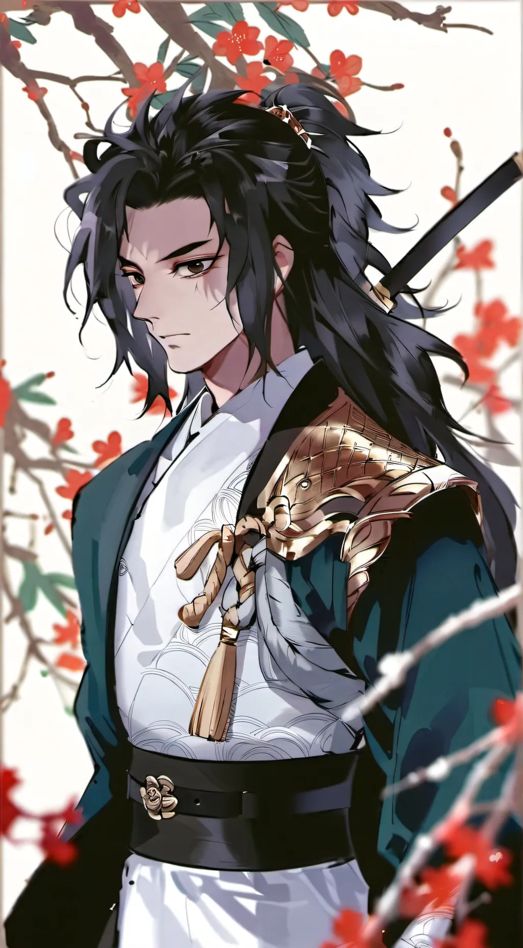 ai character:  tomioka  background