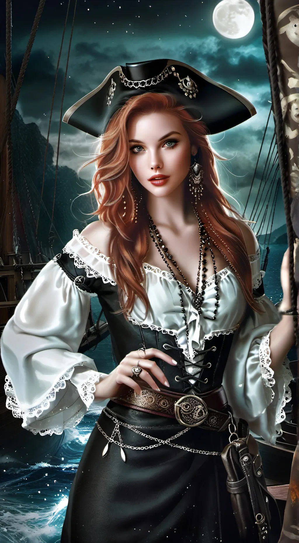 ai character: Sienna Madden background